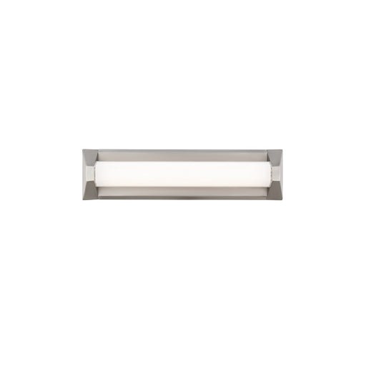 Modern Forms Swale 20" LED Bath/Wall Light, 4000K, Nickel/White