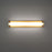 Modern Forms Swale 27" LED Bath/Wall Light, 2700K, Brass/White