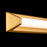 Modern Forms Swale 27" LED Bath/Wall Light, 2700K, Brass/White