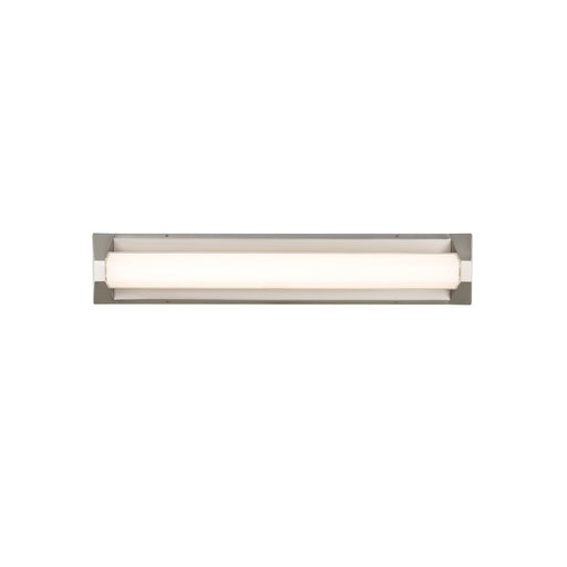 Modern Forms Swale 27" LED Bath/Wall Light, 3000K, Nickel/White