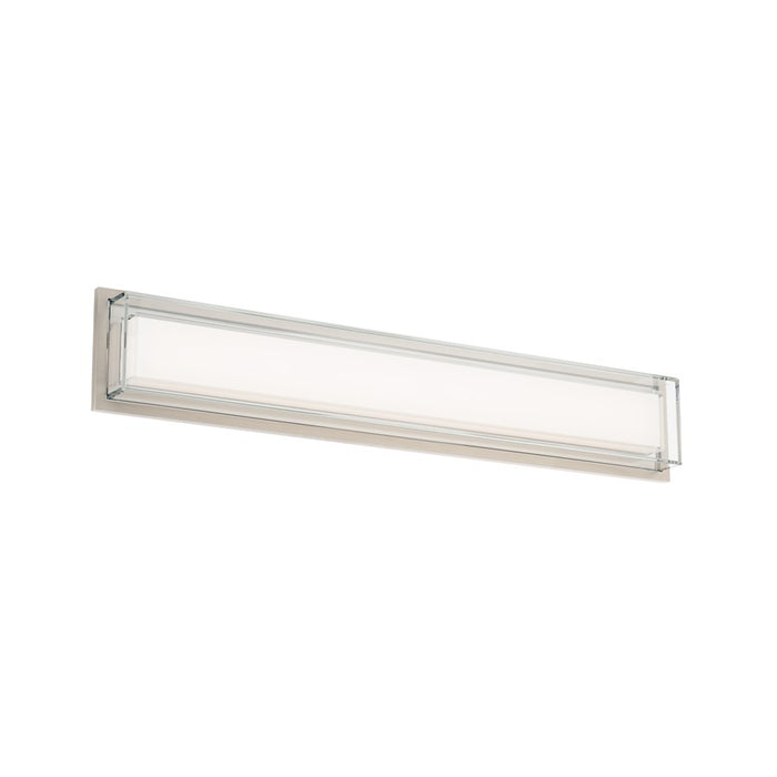Modern Forms Ice Bar 28" LED Bath/Wall Light/4000K, NK/Clear - WS-16528-40-BN