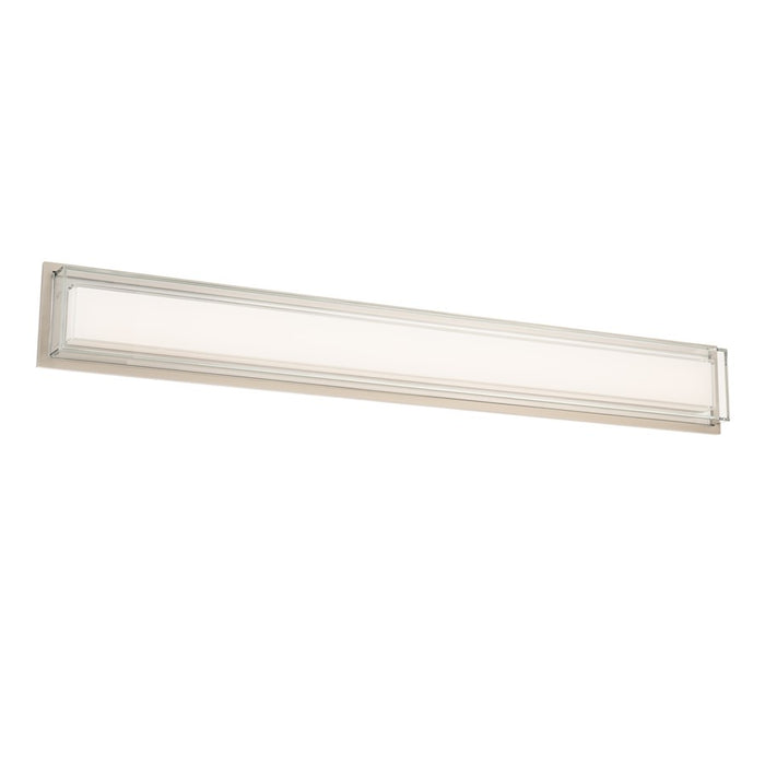 Modern Forms Ice Bar 38" LED Bath/Wall Light/3000K, NK/Clear - WS-16538-30-BN
