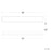 Modern Forms Ice Bar 38" LED Bath/Wall Light, 4000K, Brass/Clear