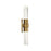 Modern Forms Ceres 1 Light 18" LED Wall Sconce/3500K, Aged Brass