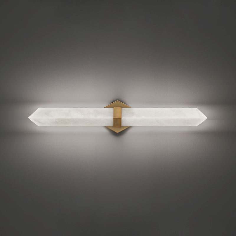 Modern Forms Javelin 1Lt 28" LED Bath Vanity/3000K, Brass