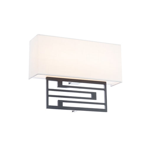 Modern Forms Vander 1Lt 14" LED Wall Sconce 3-CCT/2700K, Black - WS-26214-27-BK