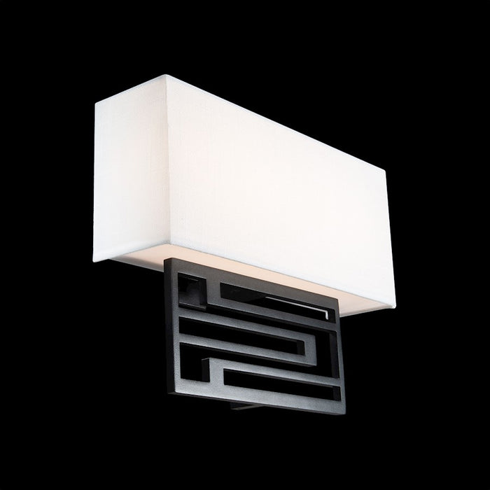 Modern Forms Vander 1Lt 14" LED Wall Sconce 3-CCT/2700K, Black