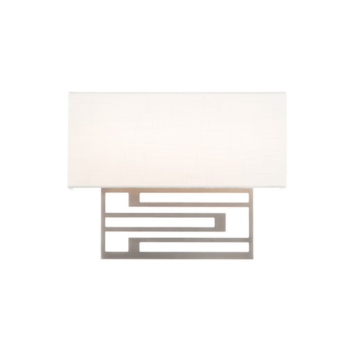 Modern Forms Vander 1Lt 14" LED Wall Sconce 3-CCT/2700K, Nickel - WS-26214-27-BN