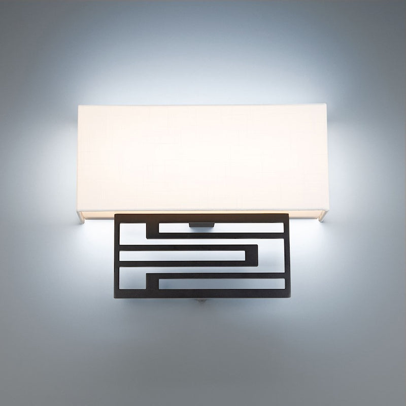 Modern Forms Vander 1Lt 14" LED Wall Sconce 3-CCT/3500K, Black