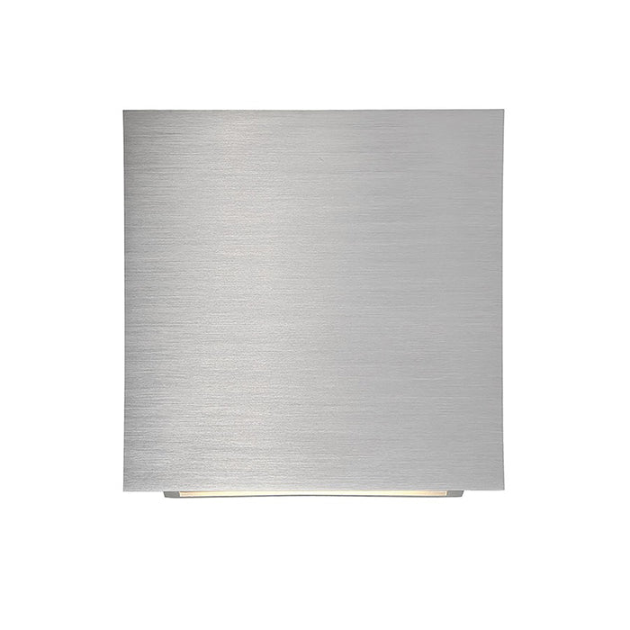 Modern Forms Slide 2Lt LED Wall Sconce/3500K, Aluminum