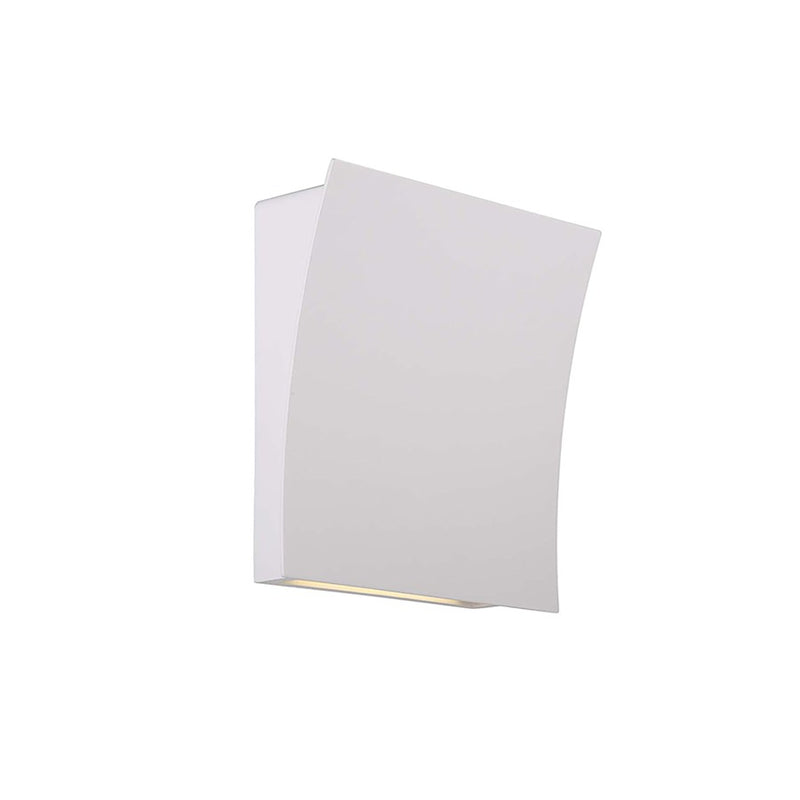 Modern Forms Slide 2 Light LED Wall Sconce/3500K, White - WS-27610-35-WT