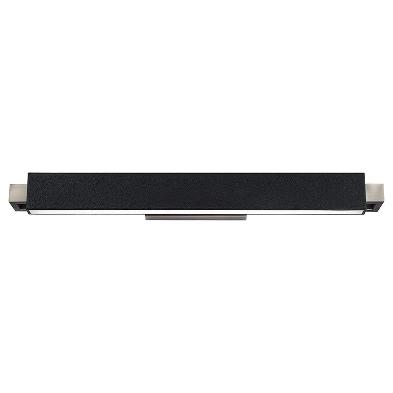 Modern Forms Kinsman 2Lt 29" LED Bath Light 3-CCT, Black/Nickel