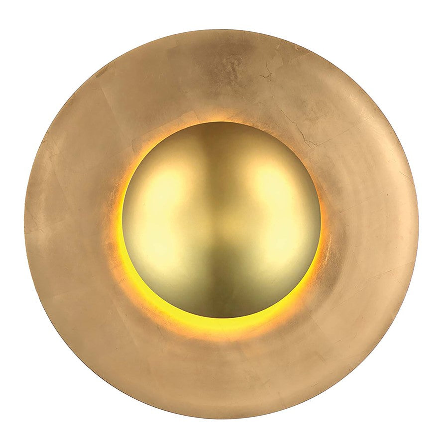 Modern Forms Blaze 1 Light 24" LED Wall Sconce/3000K, Gold Leaf - WS-30624-GL