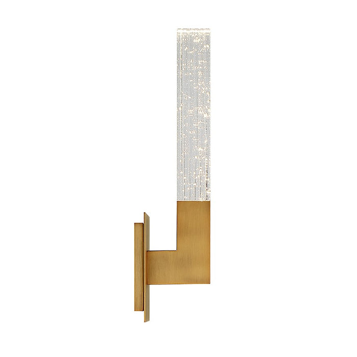 Modern Forms Cinema 15" LED 1 Light Wall Sconce/3500K, Aged Brass