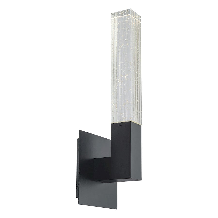 Modern Forms Cinema 15" LED 1 Light Wall Sconce/3500K, Black - WS-30815-BK