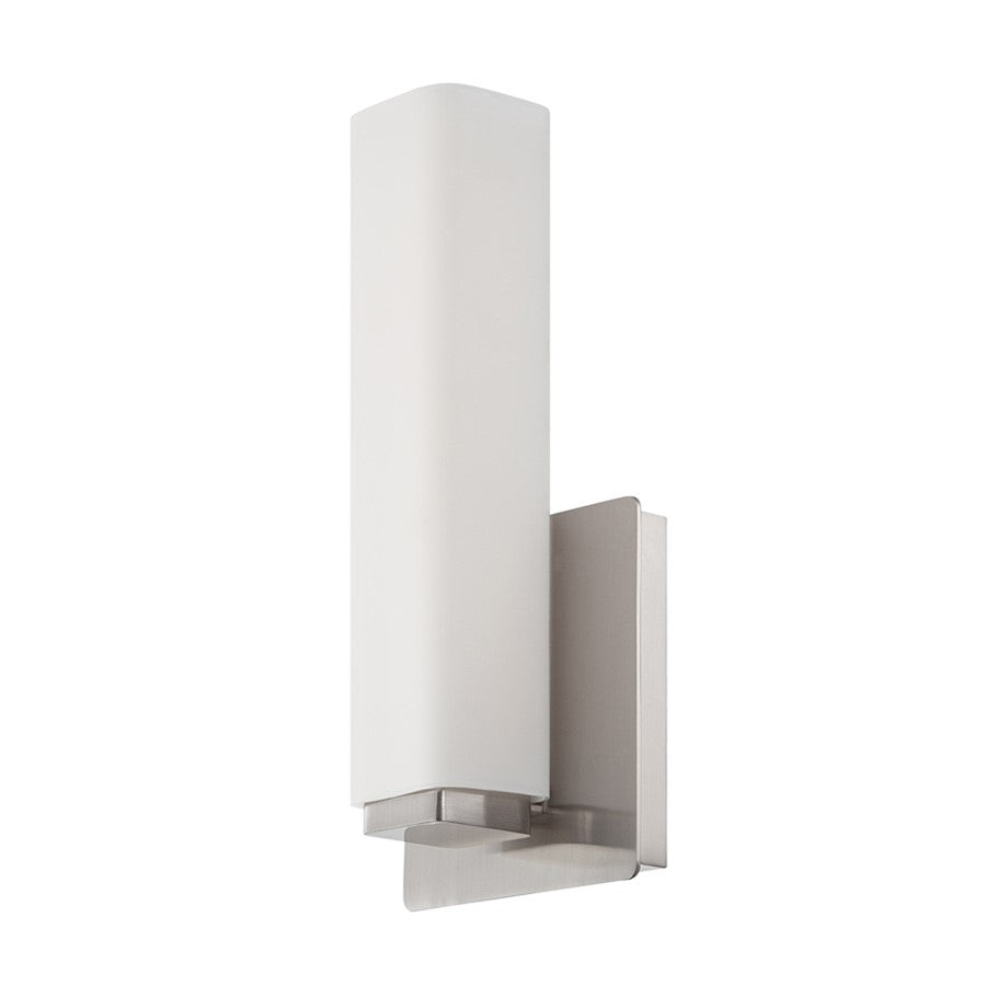 Modern Forms Vogue 1Lt 11" LED Wall Sconce/2700K, Nickel - WS-3111-27-BN