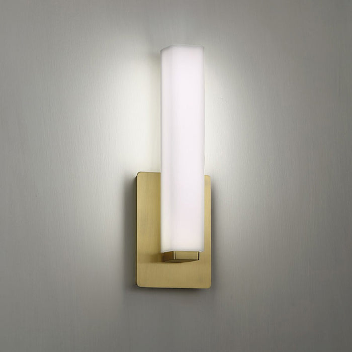 Modern Forms Vogue 1Lt 11" LED Wall Sconce/2700K, Brass