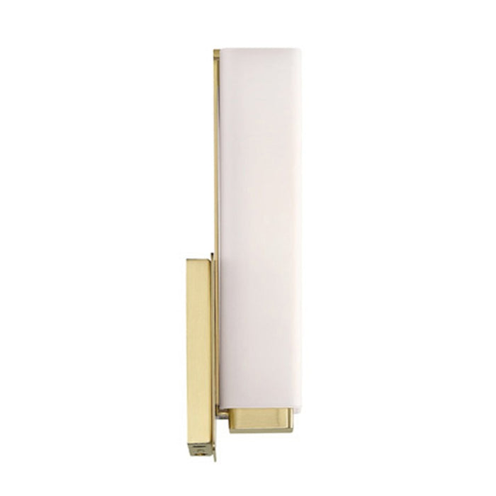 Modern Forms Vogue 1 Light 11" LED Wall Sconce/3000K, Brushed Brass