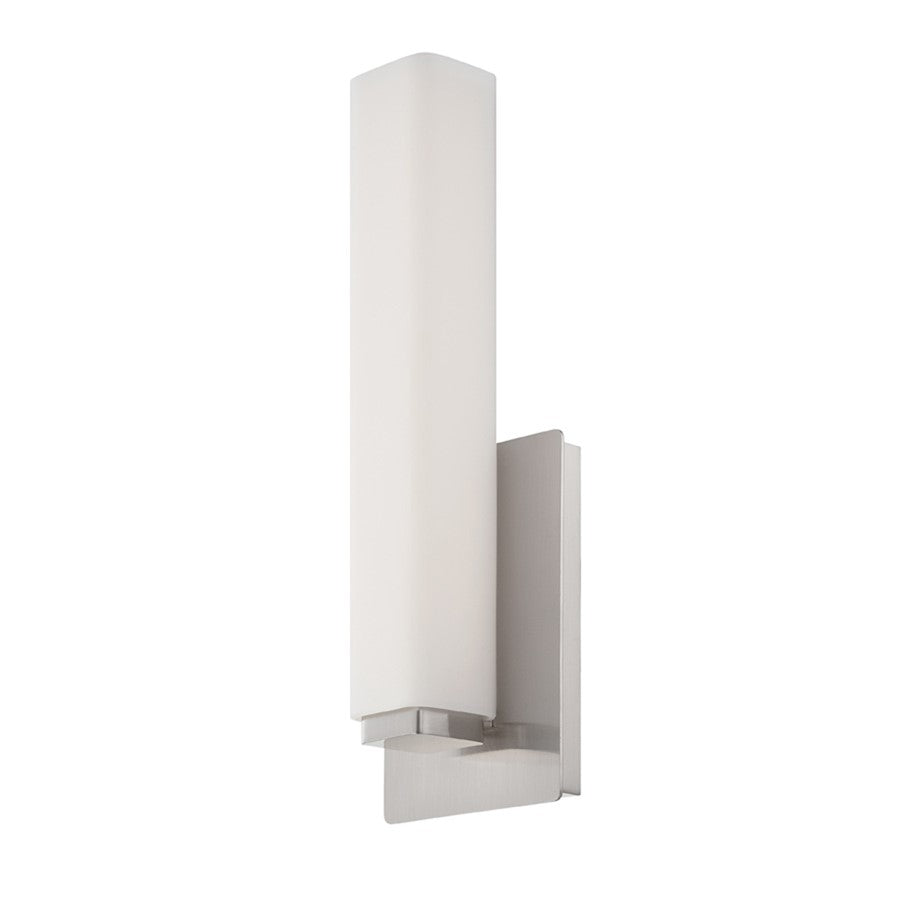 Modern Forms Vogue 1Lt 15" LED Wall Sconce/2700K, Nickel - WS-3115-27-BN