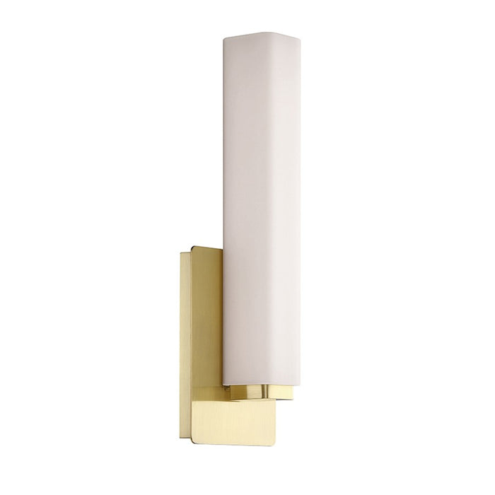 Modern Forms Vogue 1Lt 15" LED Wall Sconce/2700K, Brass - WS-3115-27-BR