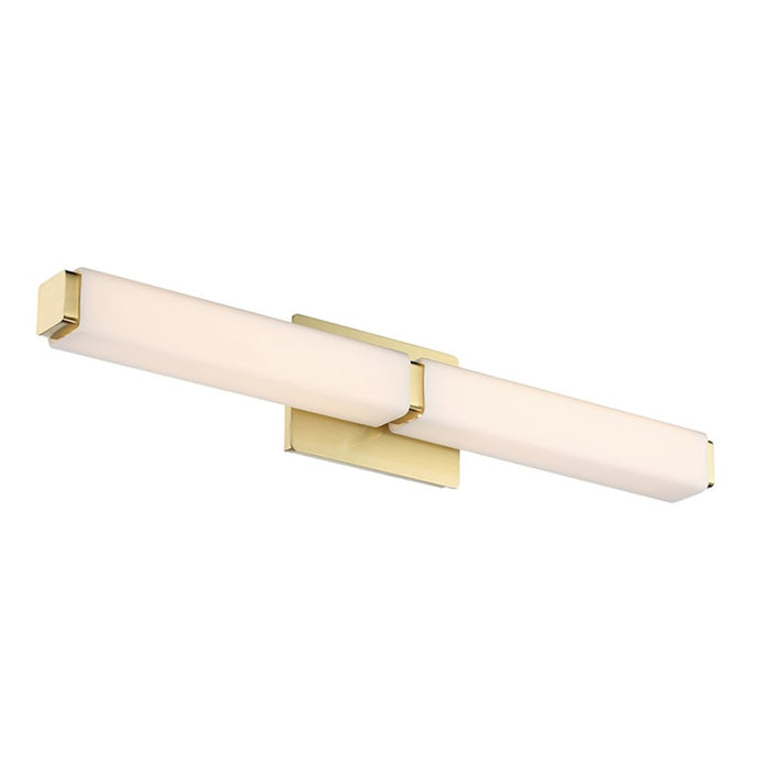 Modern Forms Vogue 1Lt 27" LED Bathroom Vanity/2700K, Brass