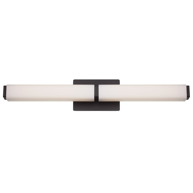 Modern Forms Vogue 1Lt 27" LED Bathroom Vanity/3500K, Bronze - WS-3127-35-BZ