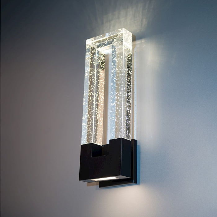 Modern Forms Chill 2 light LED Wall Sconce/3000K, Black