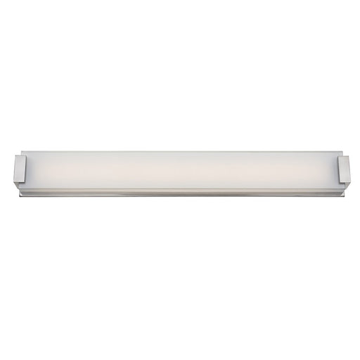 Modern Forms Polar 1Lt 40" LED Bathroom Vanity/3000K, Nickel - WS-3240-BN