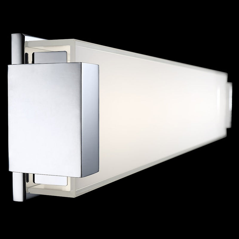 Modern Forms Polar 1Lt 40" LED Bathroom Vanity/3000K, Nickel