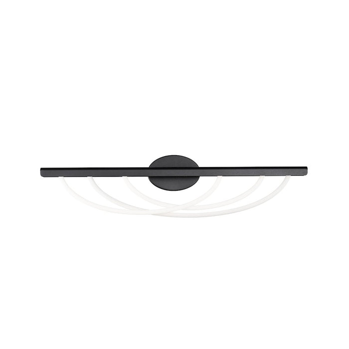 Modern Forms Swoop 1Lt 34" LED Bath Vanity/3000K, Black - WS-32434-BK