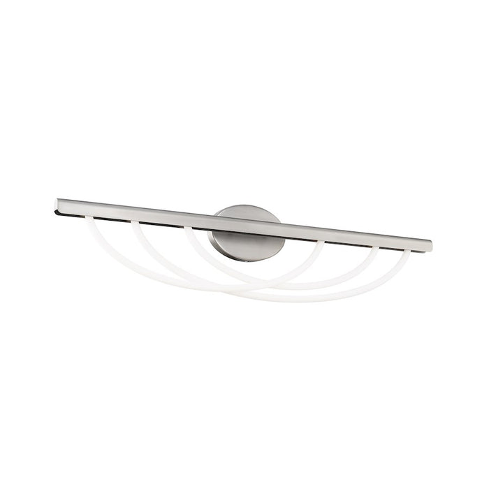 Modern Forms Swoop 1Lt 34" LED Bath Vanity/3000K, Nickel - WS-32434-BN