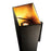 Modern Forms Dink 2Lt LED Wall Sconce/3000K, Black/Gold Leaf