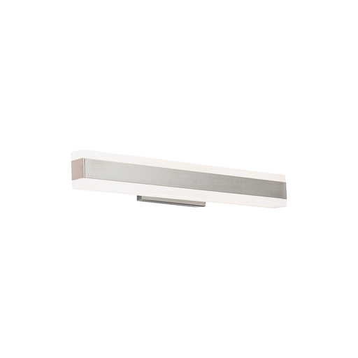 Modern Forms Cinch 1Lt 19" LED Bath Light 3-CCT/3500K, Nickel - WS-34119-35-BN