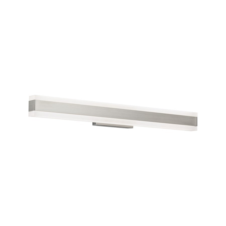 Modern Forms Cinch 1Lt 25" LED Bath Light 3-CCT/3500K, Nickel - WS-34125-35-BN