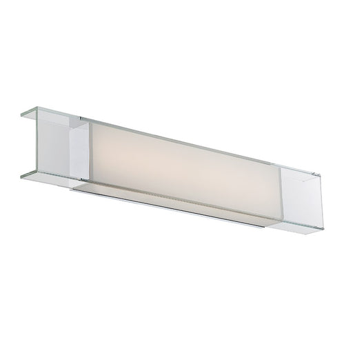 Modern Forms Cloud 1Lt 28" LED Bathroom Vanity/3000K, Chrome - WS-3428-CH