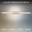 Modern Forms Skein 33" LED Bath/Wall Light, 3000K/3500K, Nickel/Seedy