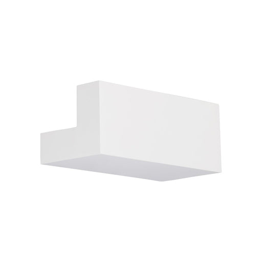 Modern Forms Bantam 1Lt 9" LED Wall Light, 3-CCT/2700K, White - WS-38109-27-WT