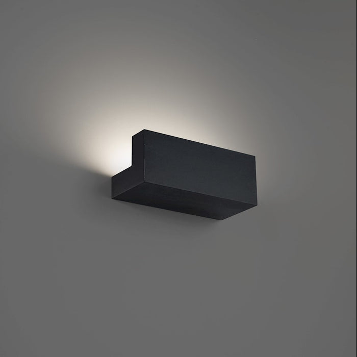 Modern Forms Bantam 1Lt 9" LED Wall Light, 3-CCT/3000K, Black