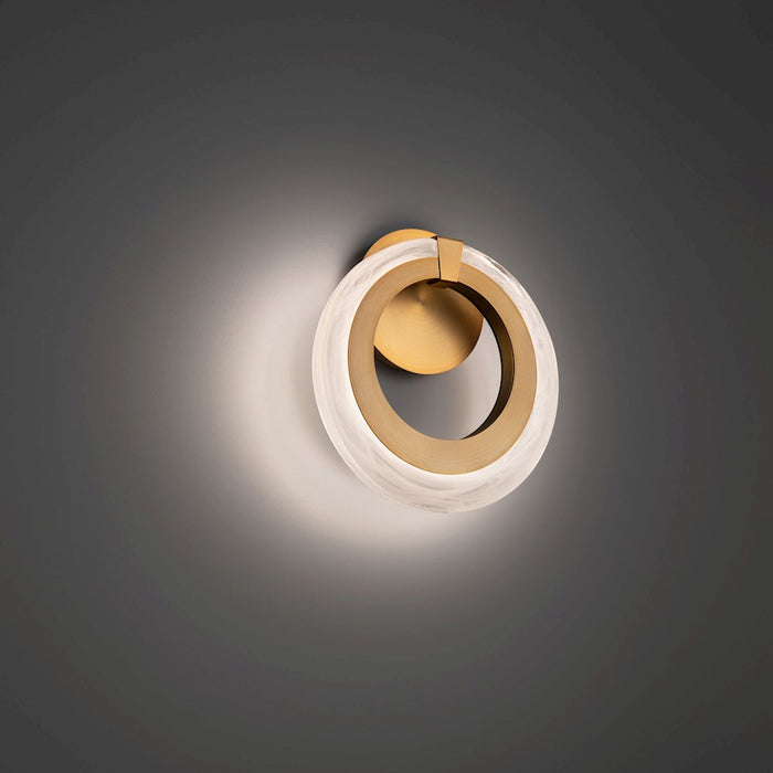 Modern Forms Serenity 1Lt 11" LED Wall Sconce/3000K, Brass