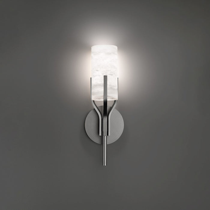 Modern Forms Firenze 1Lt 21" LED Wall Sconce/3000K, Antique Nickel