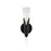 Modern Forms Kilt 1 Light 16" LED Wall Sconce/3500K, Black