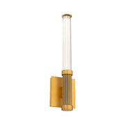 Modern Forms Ribeye 1Lt 19" LED Wall Sconce, Aged Brass/Clear - WS-50518-AB