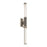 Modern Forms Ribeye 2Lt 28" LED Wall Sconce, Brushed Nickel/Clear - WS-50528-BN
