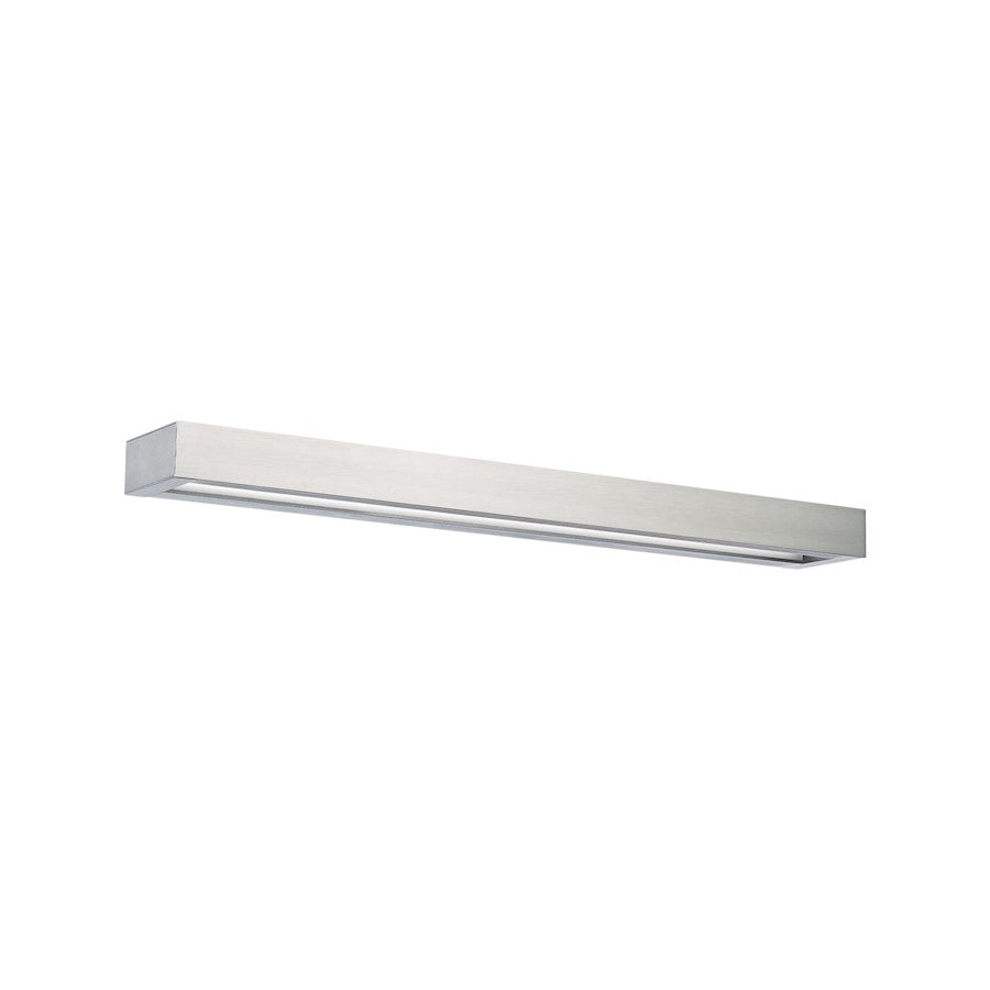 Modern Forms Open Bar 1Lt 27" LED Bath 3-CCT/2700K, Nickel - WS-52127-27-BN