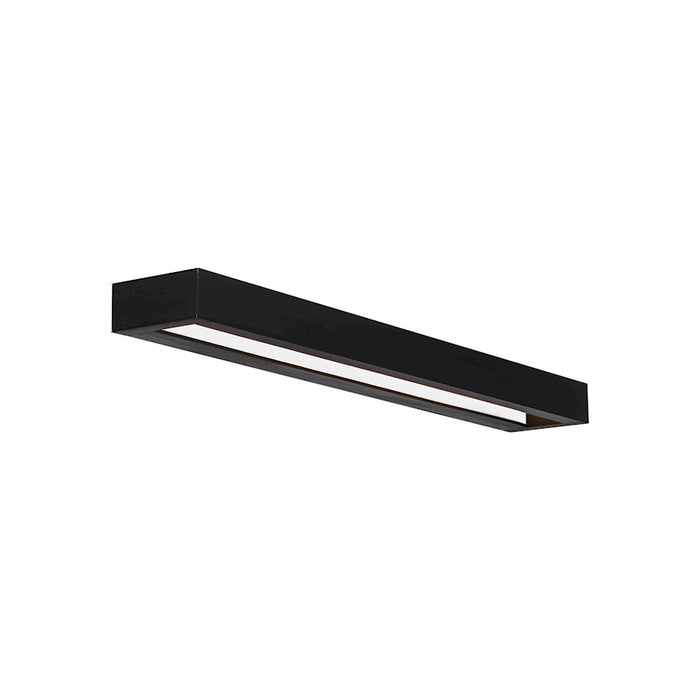 Modern Forms Open Bar 1Lt 27" LED Bath Light 3-CCT/3000K, Black - WS-52127-30-BK