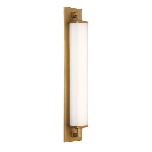 Modern Forms Gatsby 1 Light 32" LED Wall Sconce/3000K, Aged Brass - WS-53932-AB