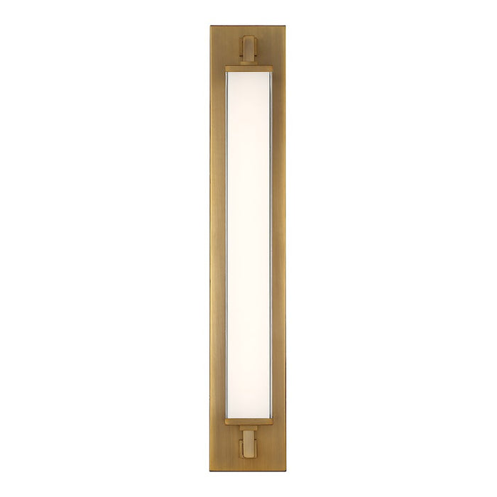 Modern Forms Gatsby 1 Light 32" LED Wall Sconce/3000K, Aged Brass