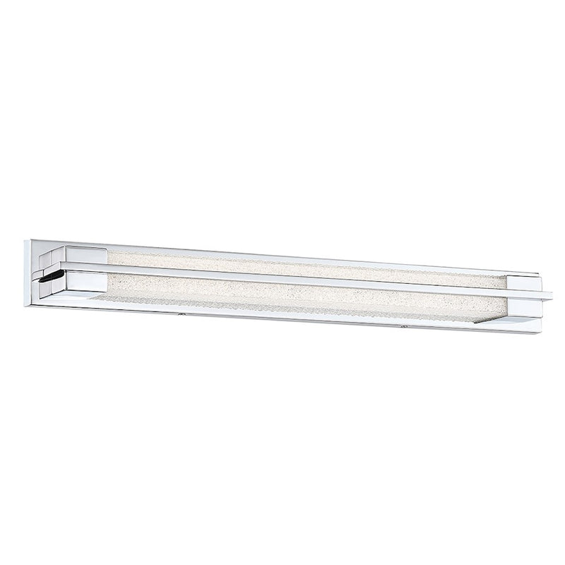 Modern Forms Ice 1Lt 27" LED Bathroom Vanity/3000K, Chrome - WS-57927-CH