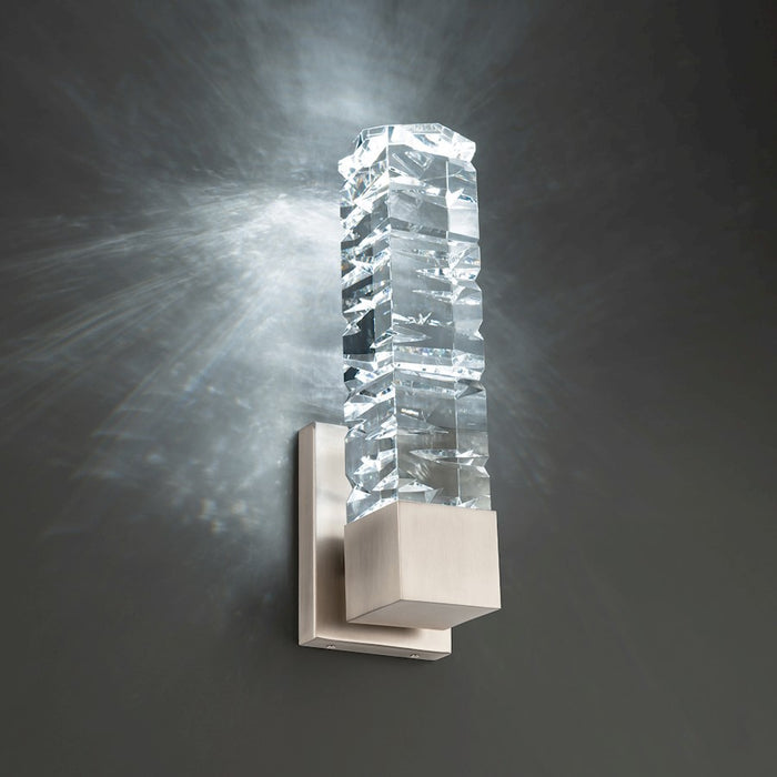 Modern Forms Juliet 2Lt 15" LED Sconce/3500K/K-9 Faceted Crys, NK