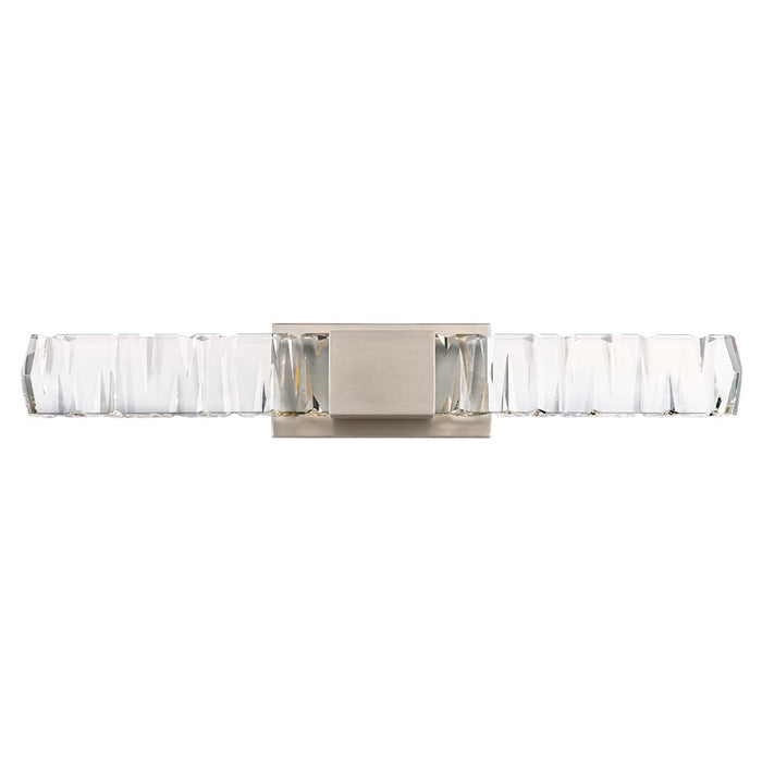 Modern Forms Juliet 2Lt 27" LED Bath/3500K/K-9 Faceted Crystal, NK